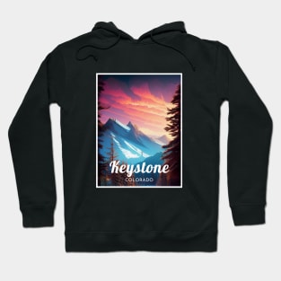 Keystone Colorado United states ski Hoodie